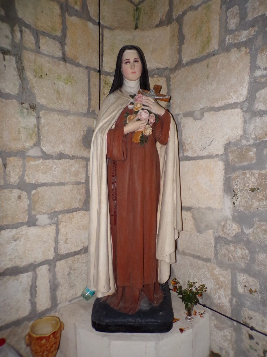 Saint-Preuil - L'église Saint-Projet - Sainte Thérèse de Lisieux dite "Sainte Thérèse de l’Enfant Jésus" (20 juin 2018)