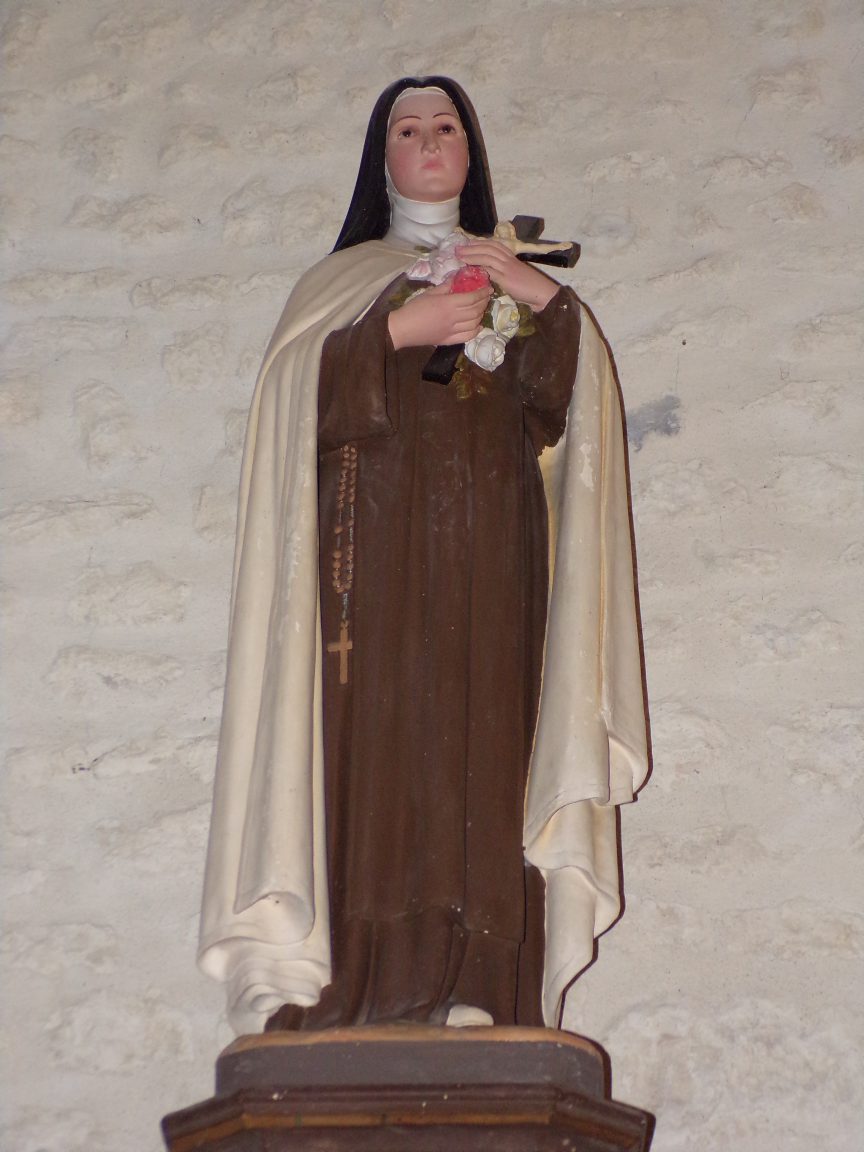 Salignac-sur-Charente - L'église Saint-Louis - Sainte Thérèse de l'Enfant Jésus (27 juin 2018)