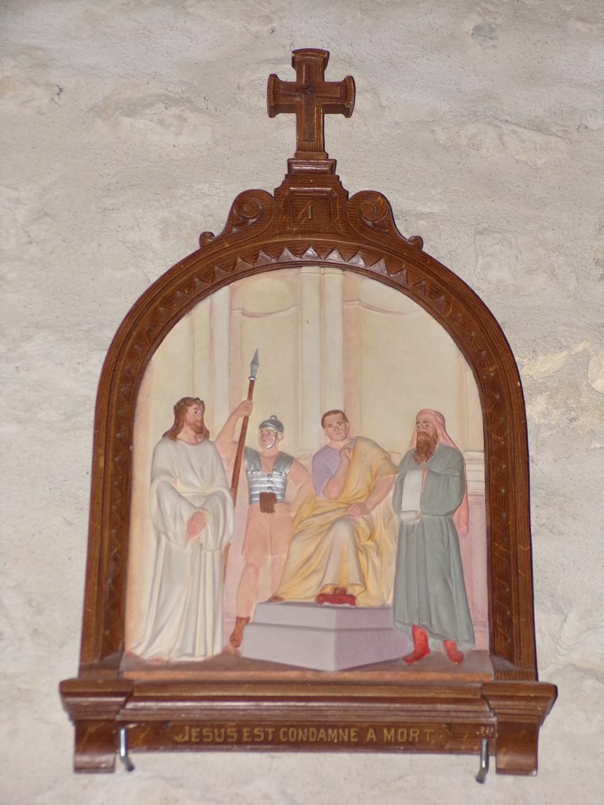 Salignac-sur-Charente - L'église Saint-Louis - Le chemin de croix (27 juin 2018)