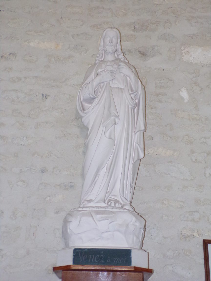 Salignac-sur-Charente - L'église Saint-Louis - Sacré Coeur de Jésus (27 juin 2018)