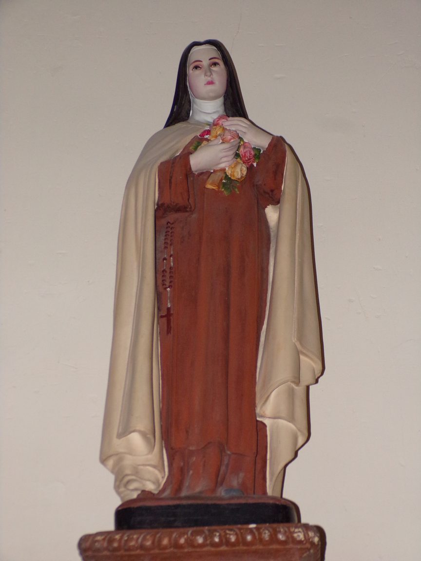 Celles - L'église Saint-Christophe - Sainte Thérèse de Lisieux dite »Sainte Thérèse de l’Enfant Jésus » (12 juillet 2018)