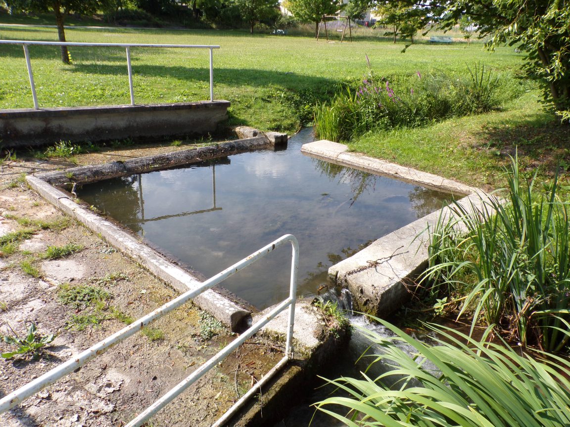 Cierzac - Le lavoir (18 juillet 2018)