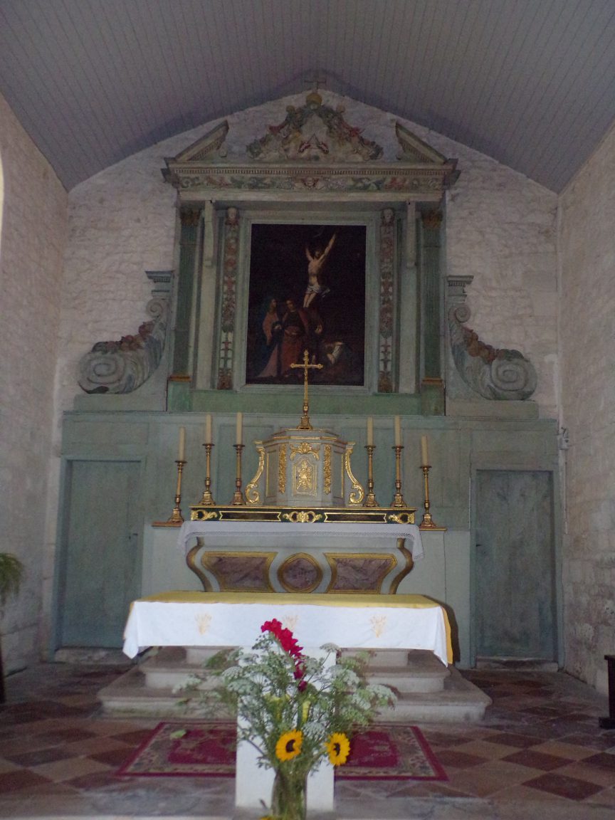 Coulonges - L'église Saint-Saturnin - L'abside (8 juillet 2018)