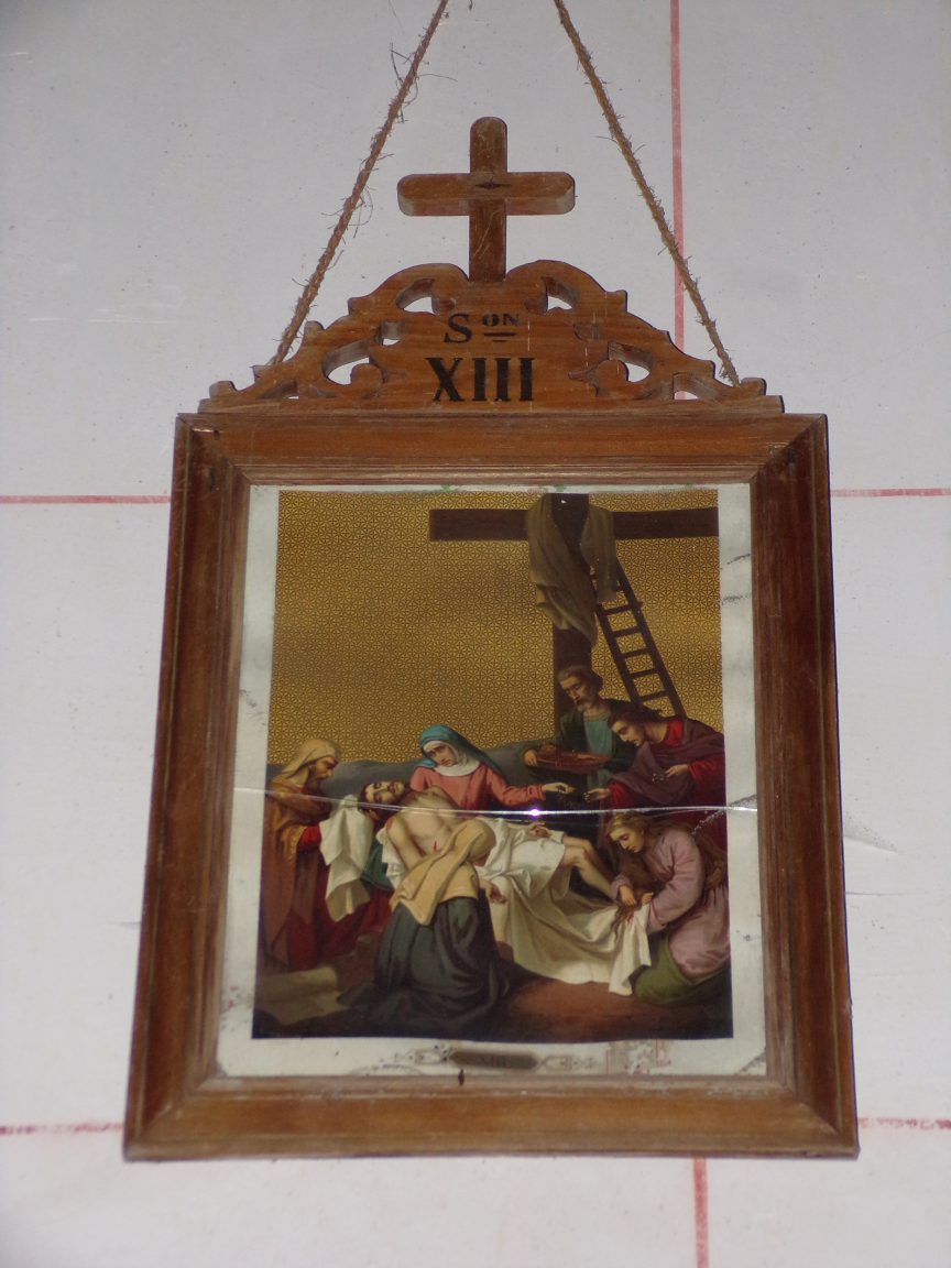 Courbillac - L'église d'Herpes - Le chemin de croix (23 juillet 2018)