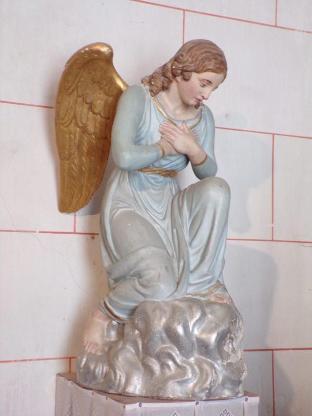 Saint-Brice - L'église Saint-Brice - Un ange (25 juillet 2018)