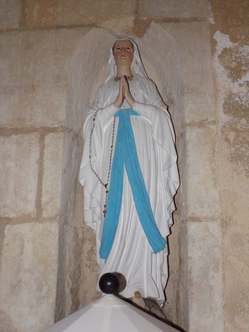 Saint-Martial sur le Né - L'église Saint-Martial - Notre Dame de Lourdes (17 juillet 2018)