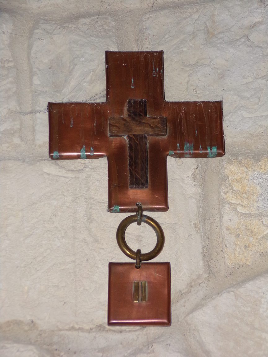 Saint-Martial sur le Né - L'église Saint-Martial - Le chemin de croix (17 juillet 2018)