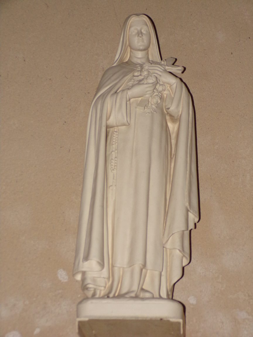 Saint-Martial sur le Né - L'église Saint-Martial - Sainte Thérèse de Lisieux dite "Sainte Thérèse de l’Enfant Jésus" (17 juillet 2018)
