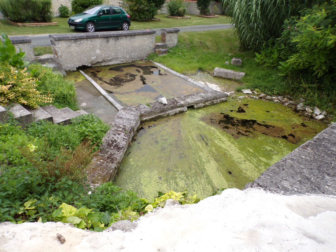 Saint-Martial sur le Né - Le lavoir (17 juillet 2018)