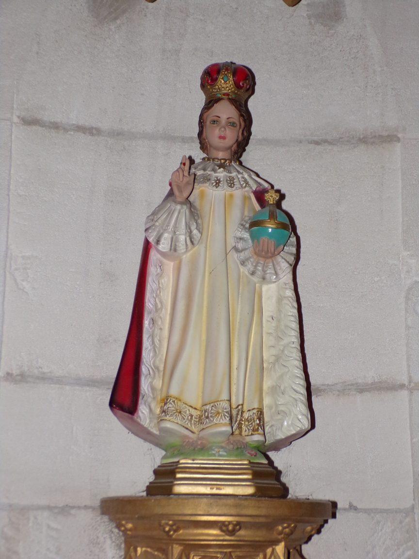 Segonzac - L'église Saint-Pierre - L'Enfant Jésus (11 juillet 2018)