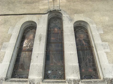 Église Sainte-Marie-Madeleine de Crouin - Vitraux (16 juillet 2015)
