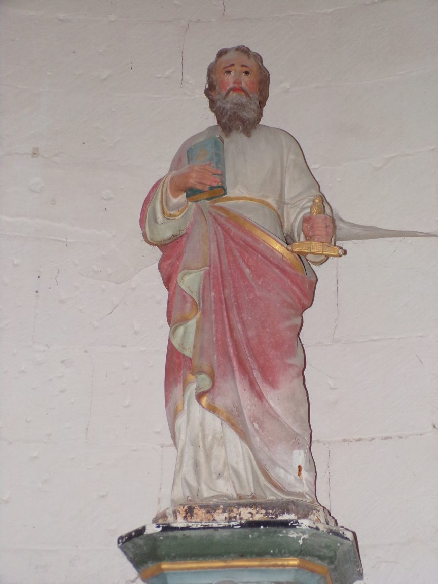 Matha - L'église Saint-Pierre de Marestay (13 août 2018)