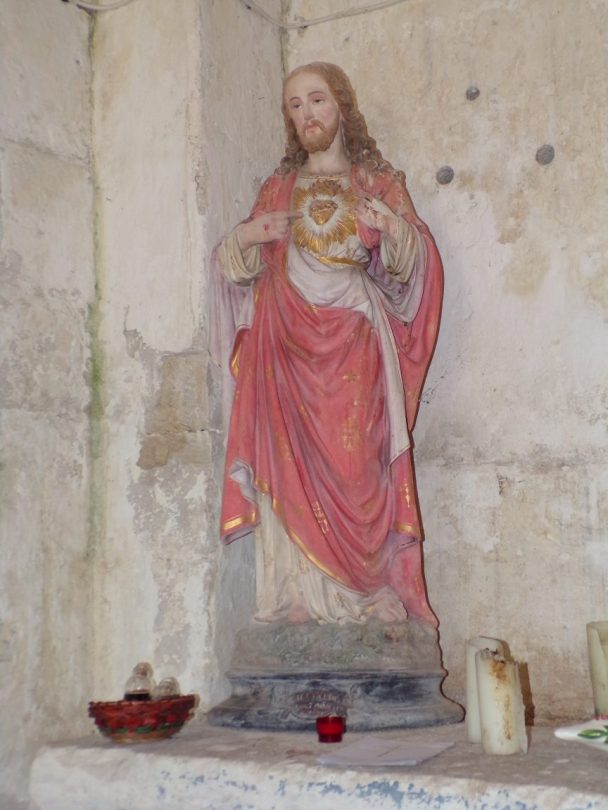 Plaizac - L'église Saint-Hippolyte (ou Saint-Martin) - Sacré Coeur de Jésus (21 août 2018)