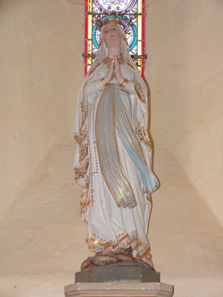 Mesnac - L'église Saint-Pierre - Vierge Miraculeuse (16 septembre 2018)