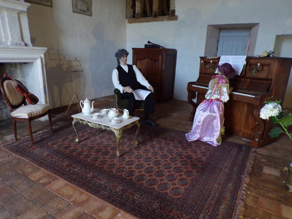 Neuvicq-le-Château - Le château - La salle de musique (16 septembre 2018)