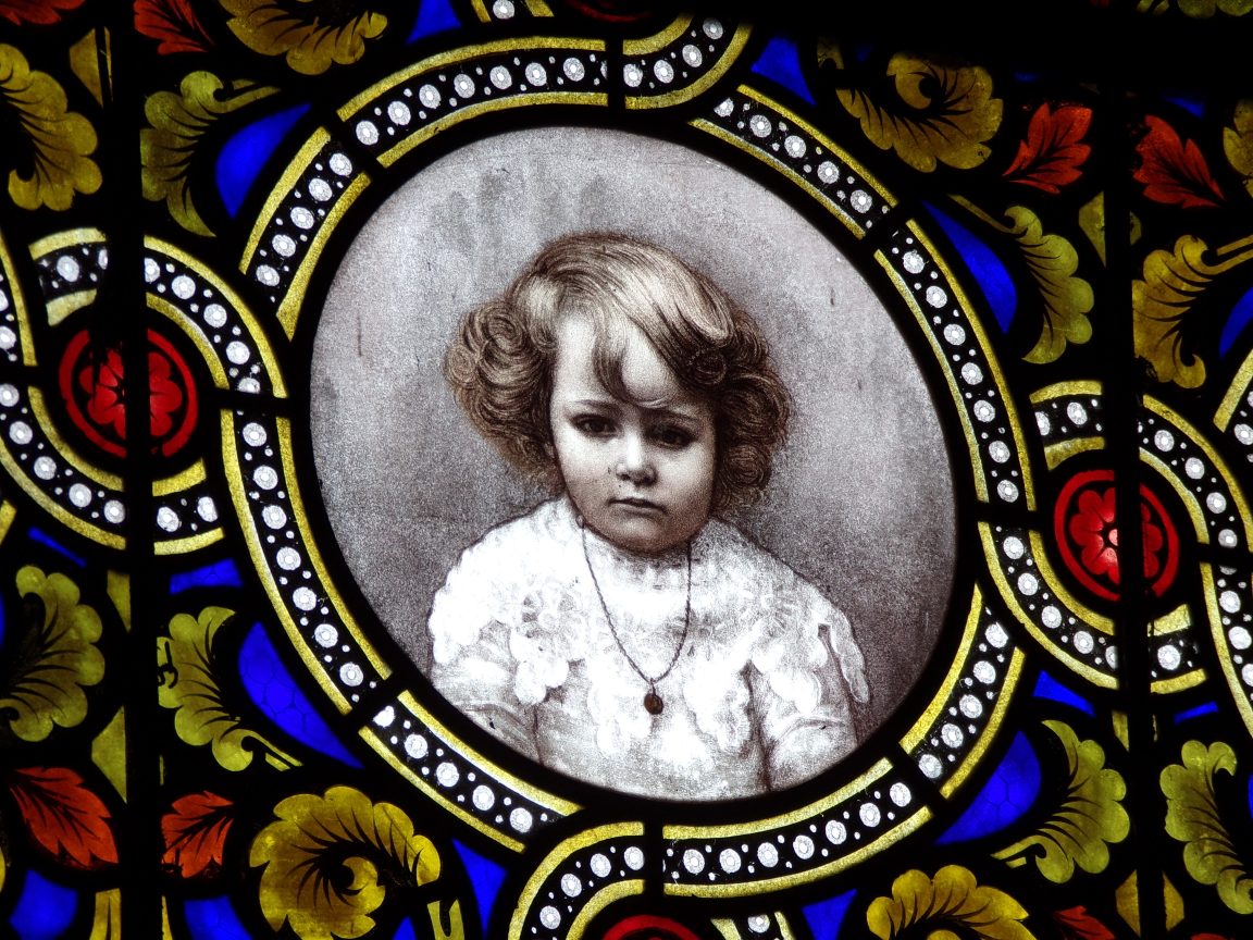 Javrezac - Vitrail a été offert par monsieur et madame James Boucher (5 mars 2019)