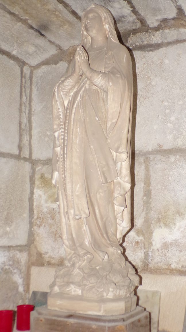 Macqueville - L'église Saint-Etienne - La Vierge Marie (27 avril 2018)