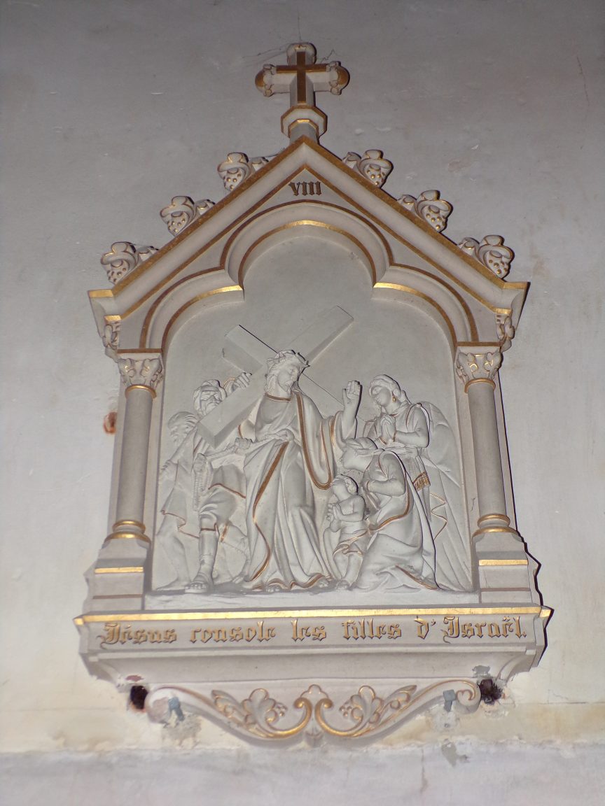 Angeac-Champagne - L'Eglise Saint-Vivien - Le chemin de Croix (13 mai 2019)