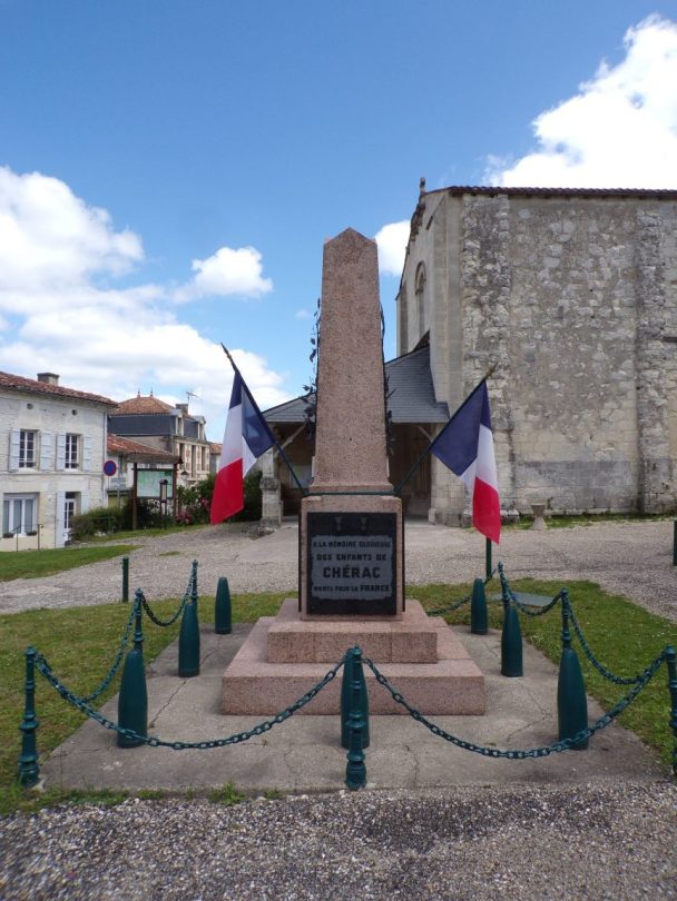 Chérac - Le Monument aux Morts (16 juin 2019)