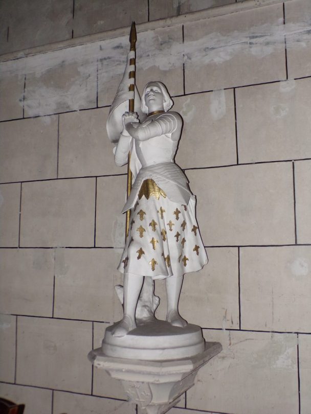 Javrezac - L'église Saint-Pierre - Jeanne d'Arc (5 mars 2019)