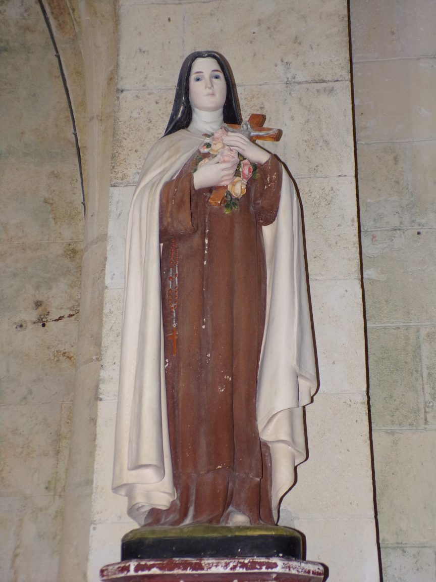 Ambleville - L'église Saint-Pierre - Sainte Thérèse de Lisieux dite ''Sainte Thérèse de l'Enfant Jésus'' (21 septembre 2019)
