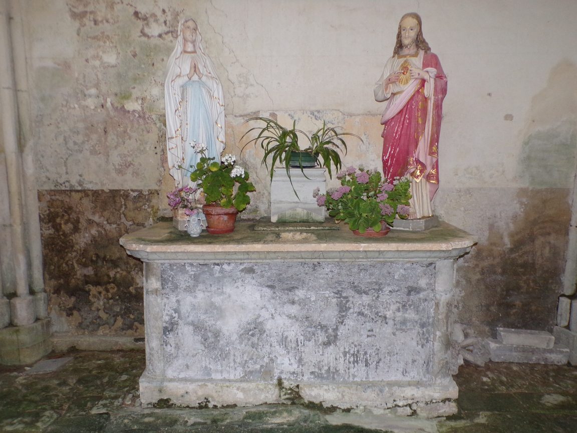 Ambleville - L'église Saint-Pierre - Chapelle sud (21 septembre 2019)