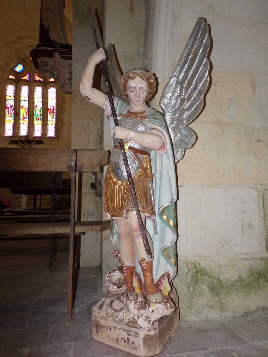 Ambleville - L'église Saint-Pierre - Archange Saint-Michel (21 septembre 2019)