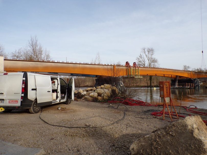 Pont de Châtenay - boulevard de Châtenay (3 février 2020)