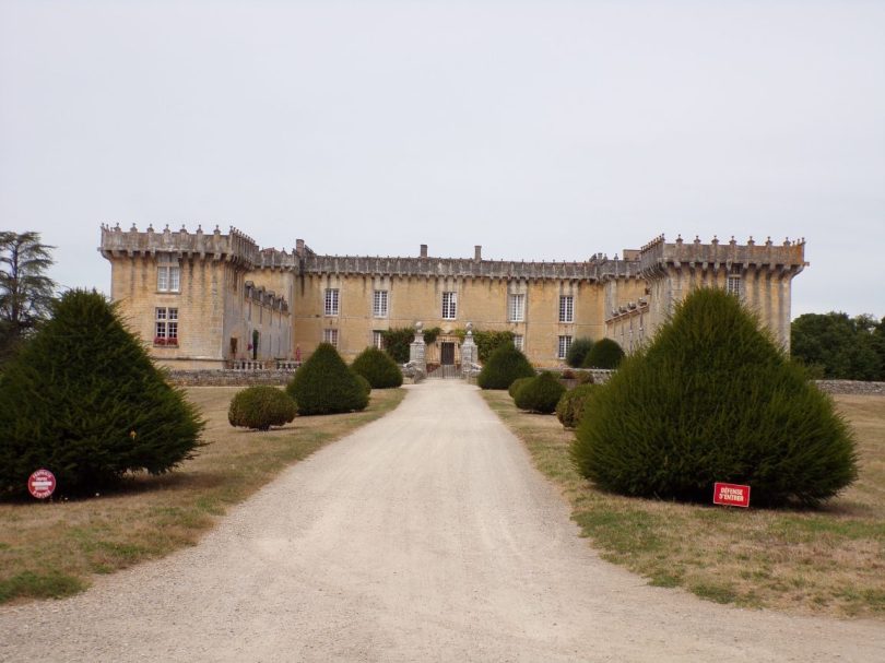 Cherves-Richemont - Le château Chesnel (4 septembre 2016)