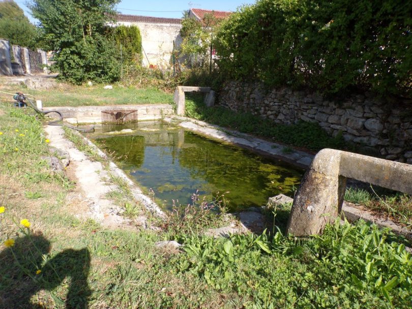 Cherves-Richemont - Le lavoir de Fontenille (8 septembre 2016)