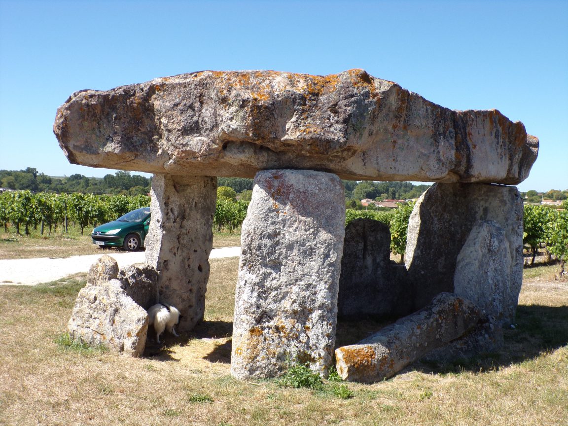 Saint-Fort sur le Né - Le dolmen (22 août 2016)