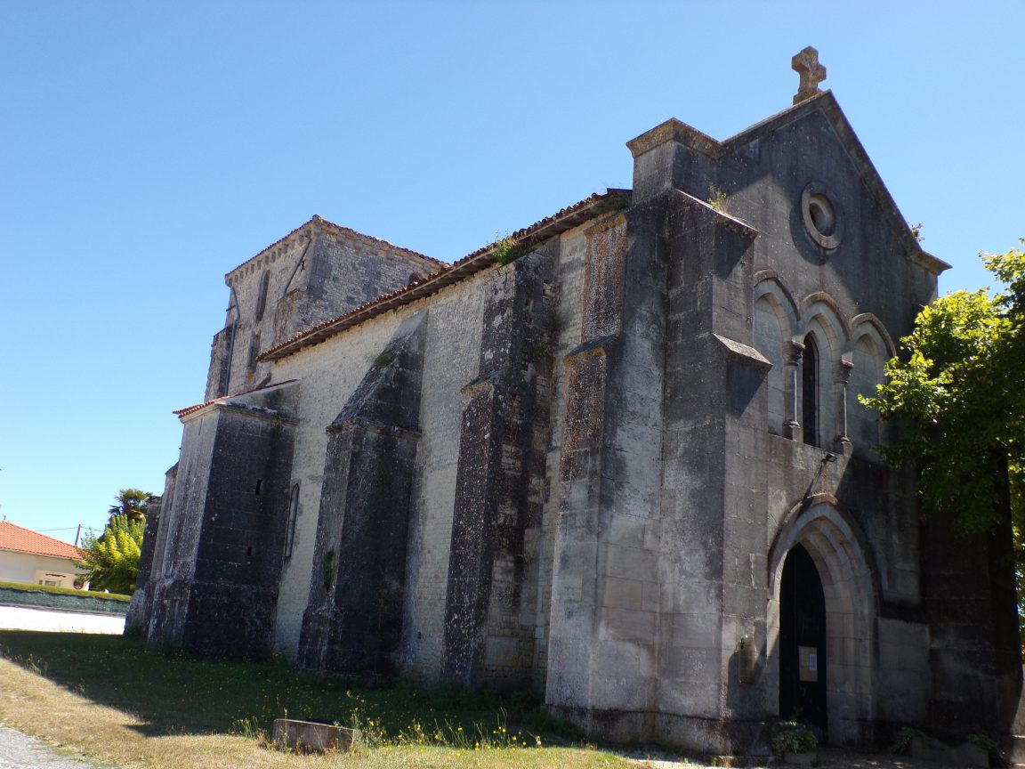 Saint-Fort sur le Né - L'église Saint-Fortunat (22 août 2016)