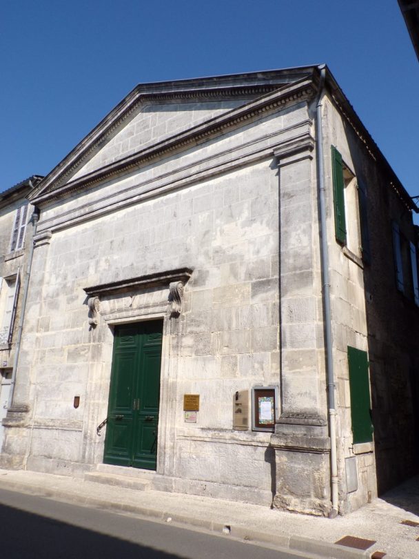Jarnac - Le temple protestant (21 septembre 2016