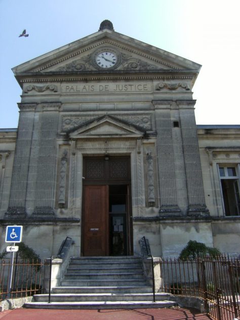 Le palais de justice (18 juin 2015)