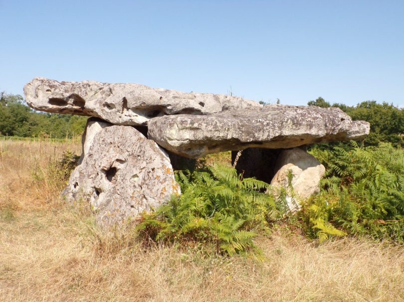 Saint-Brice - Le dolmen de Garde-épée (15 août 2016)