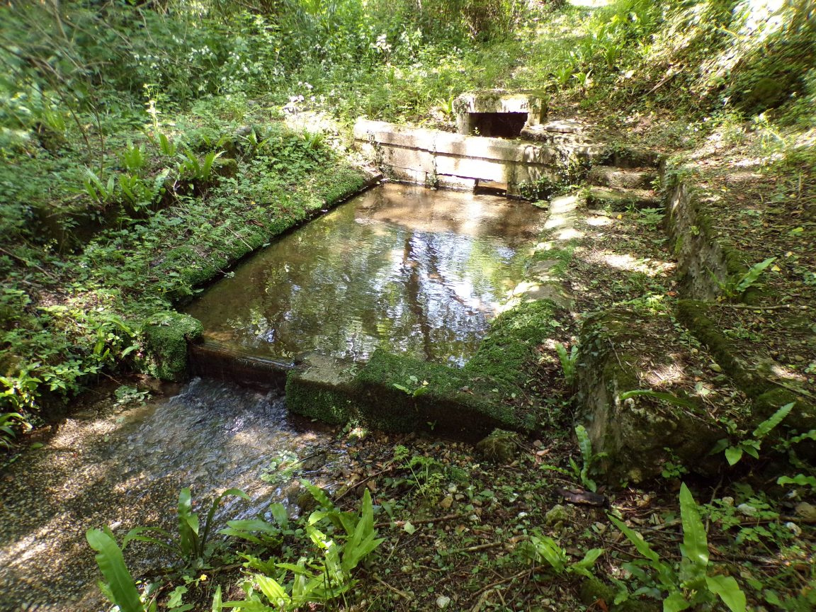 Burie - La fontaine Chez Garnier (16 mai 2020)