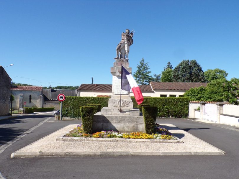Saint-Brice - Le monument aux morts (27 mai 2020)