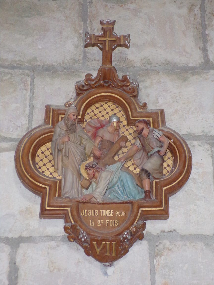 Salles d'Angles - La Chapelle des Templiers - Le chemin de Croix (30 juin 2020)