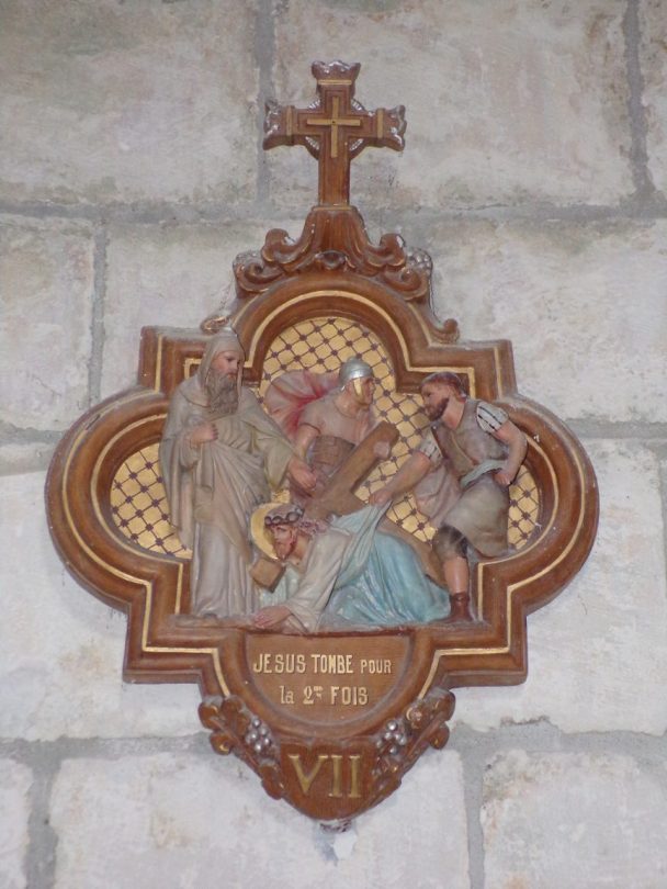 Salles d'Angles - La Chapelle des Templiers - Le chemin de Croix (30 juin 2020)