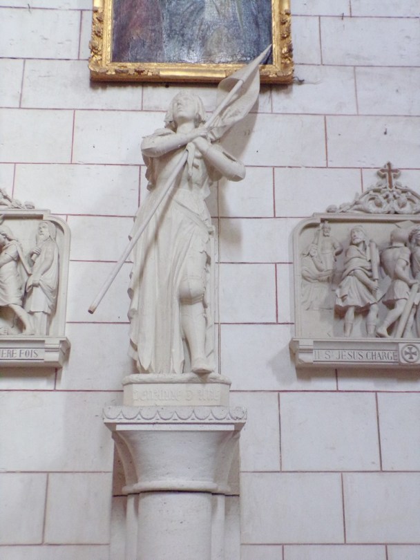 Bassac - L'abbaye Saint-Etienne - Jeanne d'Arc (18 août 2016)