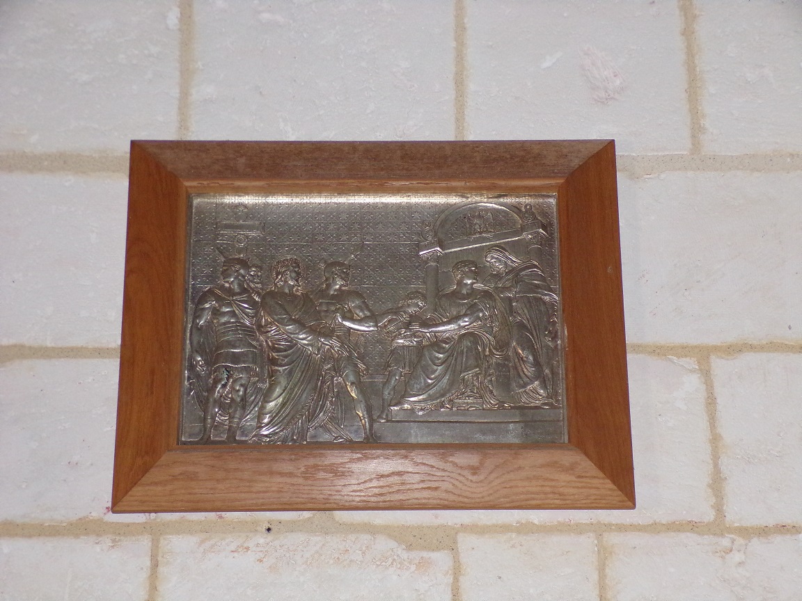 Bourg-Charente - L'église Saint Jean Baptiste - Le chemin de croix (18 août 2016)