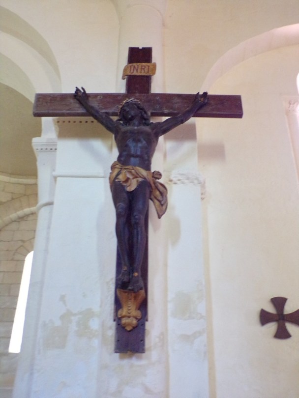 Chérac - L'église Saint-Gervais et Saint-Protais - Le Crucifix (3 septembre 2016)