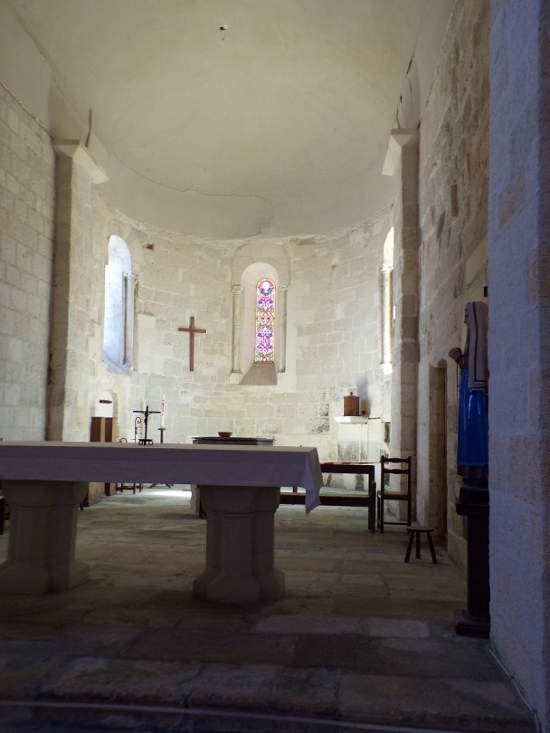 Chérac - L'église Saint-Gervais et Saint-Protais - Le Coeur (3 septembre 2016)