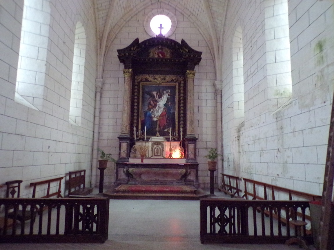 Genté - L'église Saint-Médard - Le choeur (18 septembre 2016)
