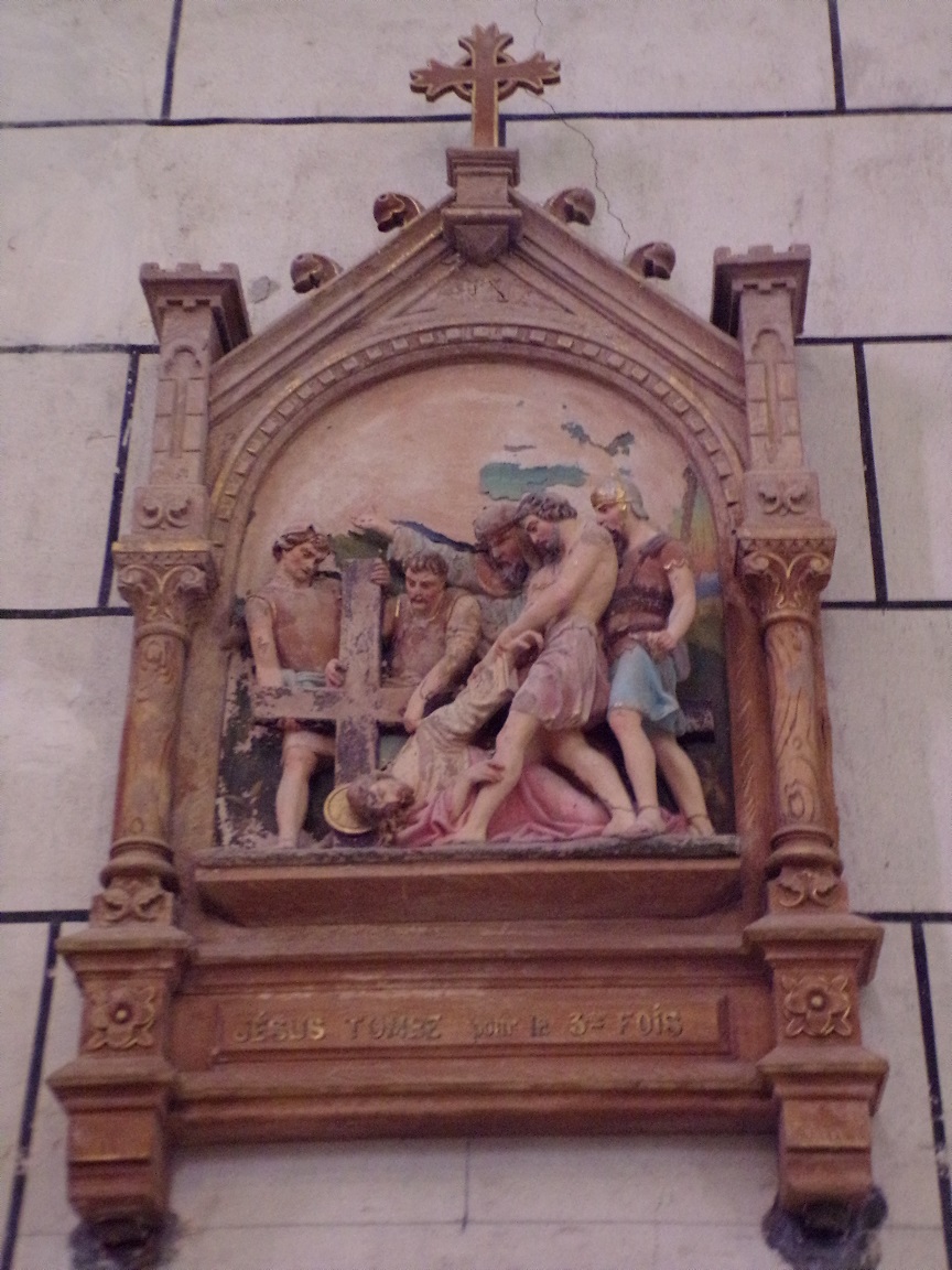 Genté - L'église Saint-Médard - Le chemin de croix (18 septembre 2016)