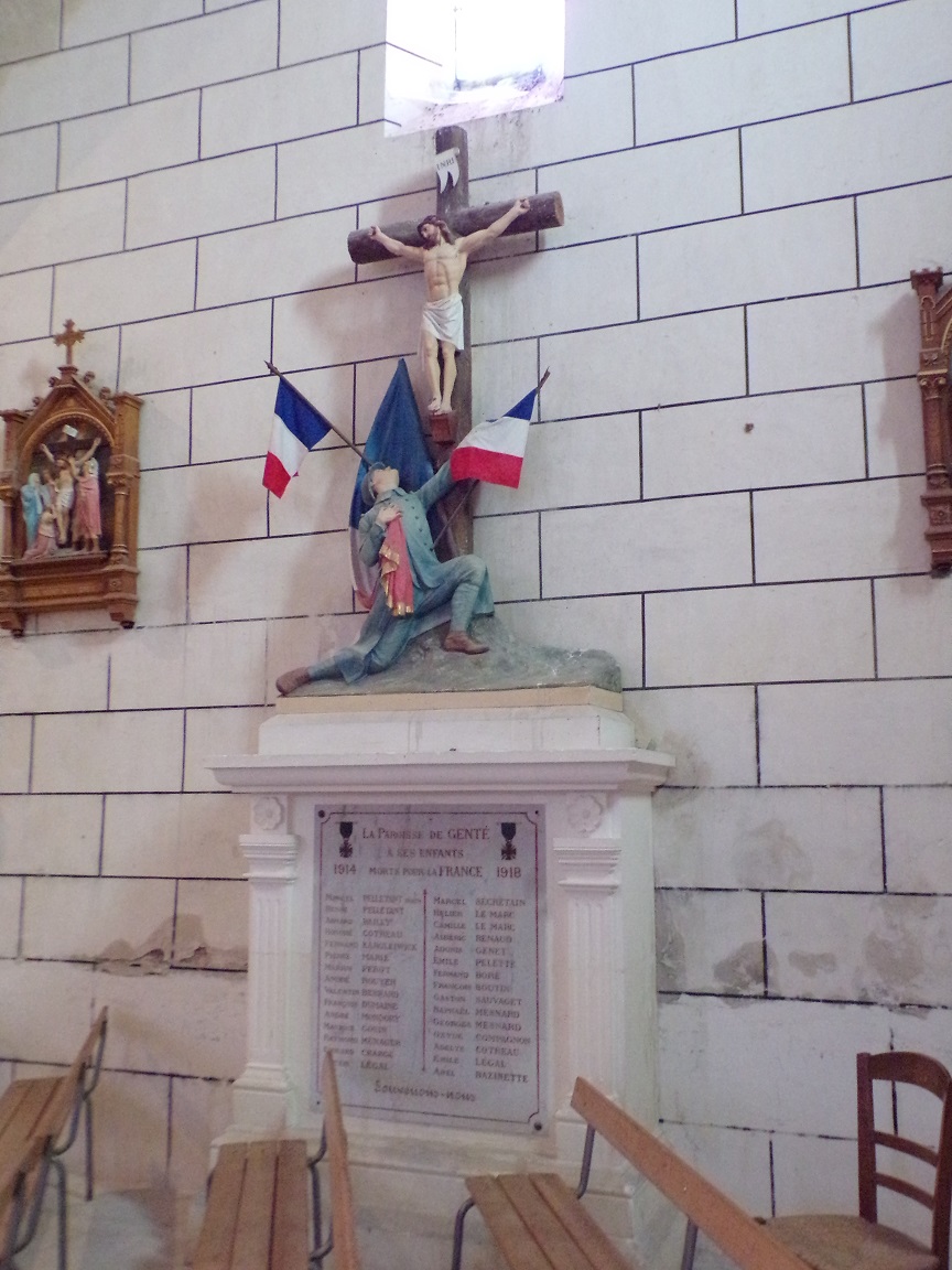 Genté - L'église Saint-Médard (18 septembre 2016)