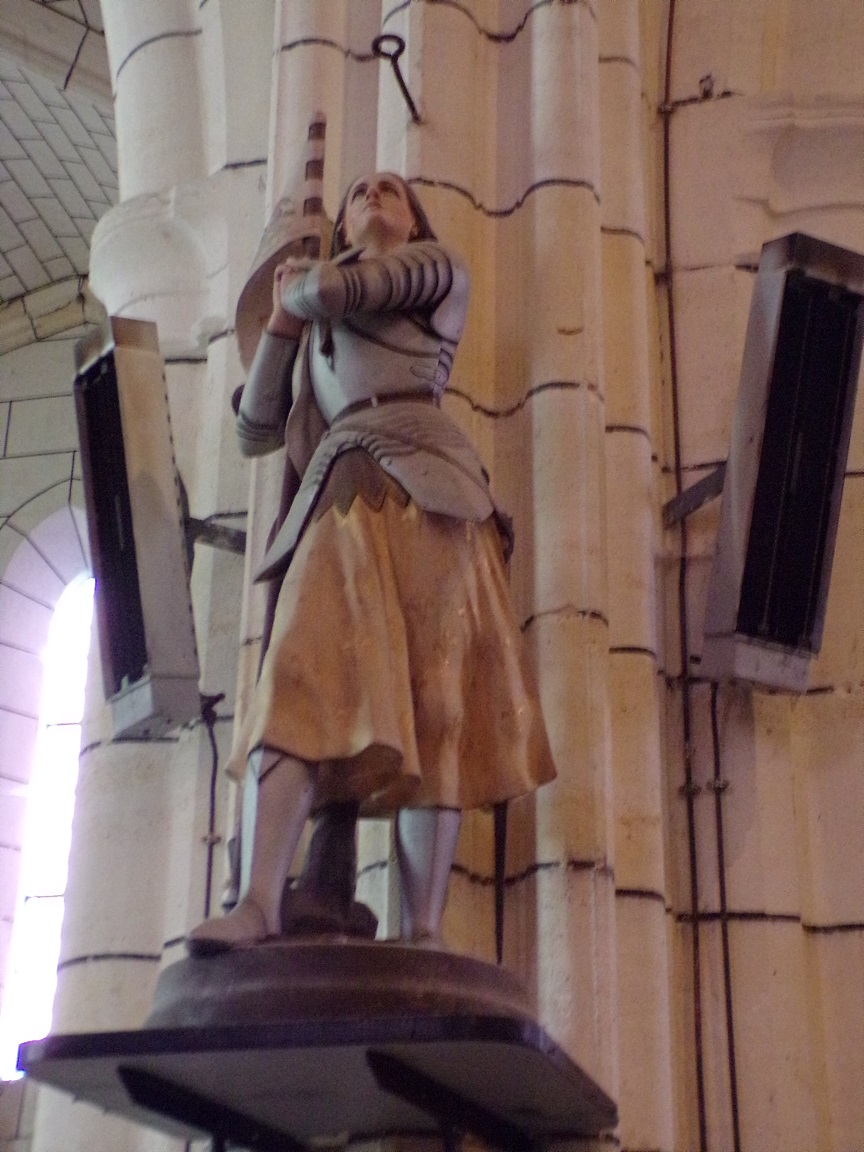 Genté - L'église Saint-Médard - Jeanne d'Arc (18 septembre 2016)