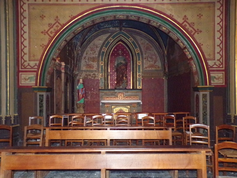 rue Aristide Briand - L'église Saint-Léger (25 février 2019)