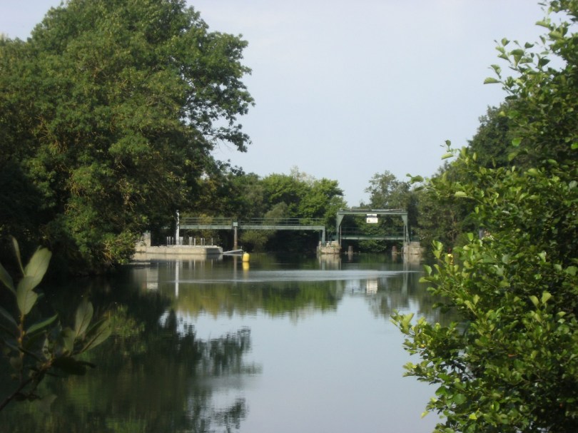 Ecluse de Crouin (16 juillet 2015)