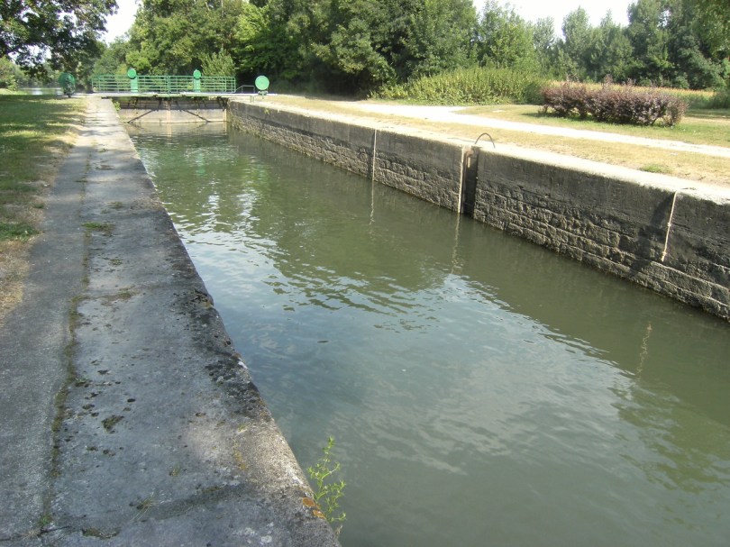 Ecluse de Crouin (16 juillet 2015)